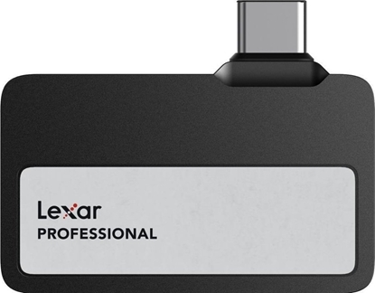 Picture of External SSD|LEXAR|SL400|2TB|USB-C|Write speed 1000 MBytes/sec|Read speed 1050 MBytes/sec|LSL400X002T-RNBNG