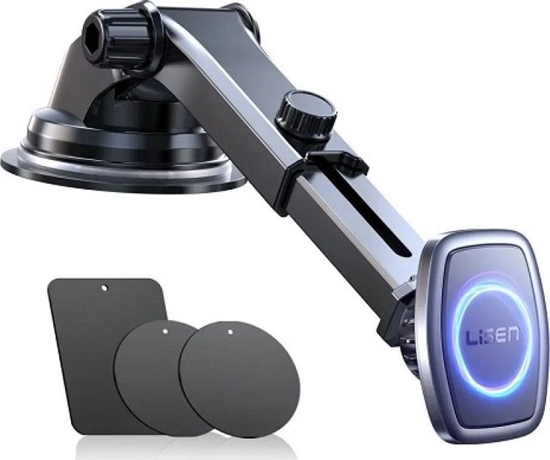 Изображение Extra Digital Magnetinis telefono laikiklis automobiliui LISEN tvirtinamas prie prietais skydelio