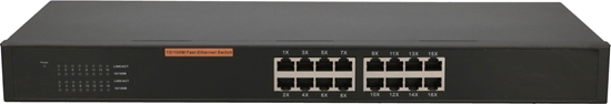 Picture of ExtraLink EXTRALINK HEXON 16-port FastEthernet Unmanaged Desktop Switch