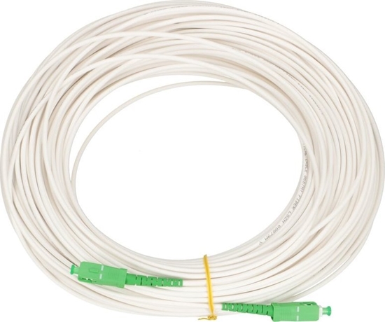 Picture of ExtraLink EXTRALINK PATCHCORD SC/APC-SC/APC SM G657A2 SIMPLEX 3.0MM 15M LSOH WHITE