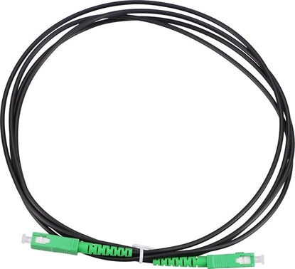 Attēls no ExtraLink EXTRALINK PATCHCORD SC/APC-SC/APC SM SIMPLEX 3.0MM 2M BLACK