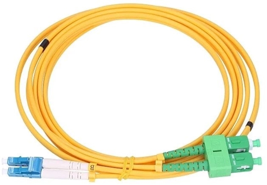 Picture of ExtraLink Extralink SC/APC-LC/UPC | Patchcord | Jednomodowy, Duplex, G657A, 3mm, 2m