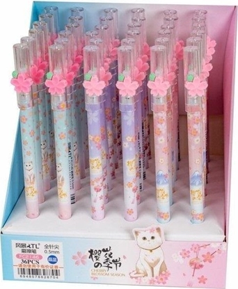 Attēls no FANDY Dugopis wymazywalny Fun Cherry MIX (36szt)