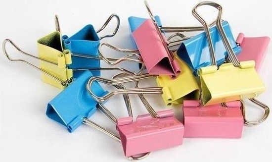 Изображение FANDY Klipy 19mm kolorowe 40szt