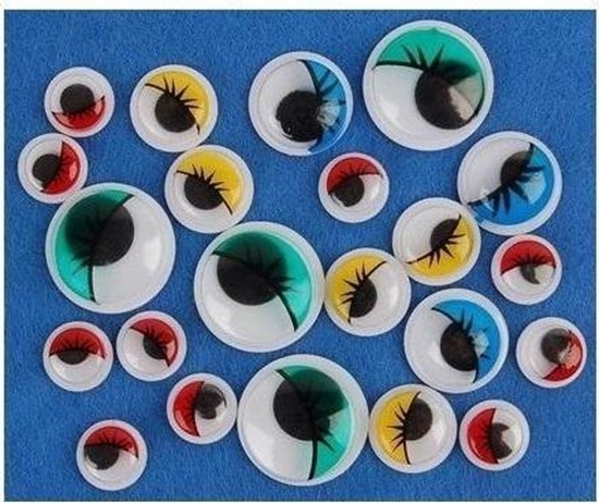 Picture of FANDY Ruchome oczka z rzsami MIX 24szt