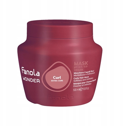 Attēls no FANOLA_Wonder Curl Extra Care maska do wosów krconych 500ml