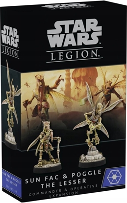Picture of Fantasy Flight Games Star Wars Legion: Sun Fac and Poggle the Lesser - Commander and Operative Expansion