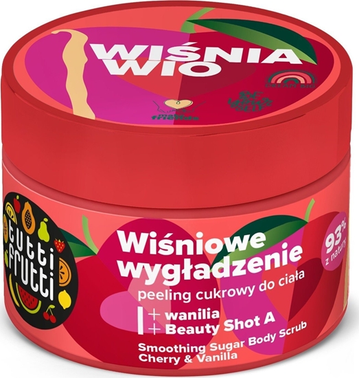 Picture of Farmona Farmona Tutti Frutti Winiowe Wygadzenie Peeling cukrowy do ciaa Winia & Wanilia -  300g