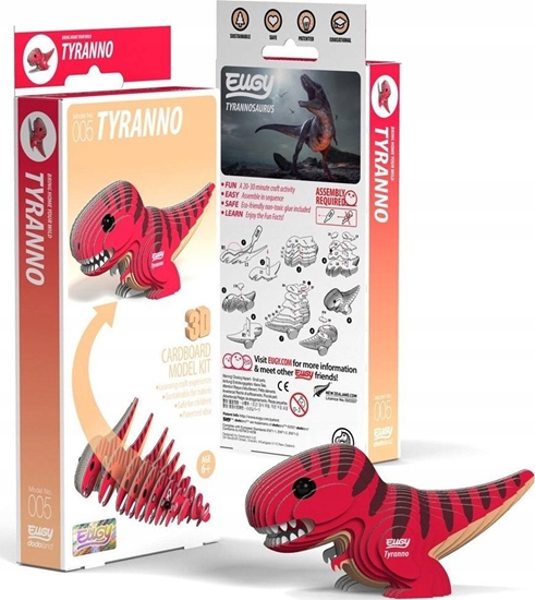 Picture of Fat Brain Toys Dinozaur Tyranozaur Eugy. Eko Ukadanka 3D