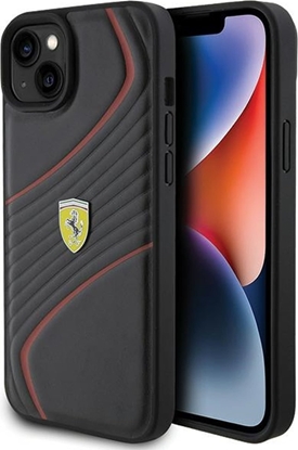 Attēls no Ferrari Ferrari FEHCP15MPTWK iPhone 15 Plus / 14 Plus 6.7" czarny/black hardcase Twist Metal Logo