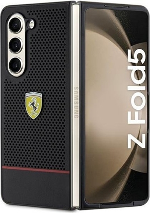 Attēls no Ferrari Ferrari FEHCZFD5PSEK Z Fold5 F946 czarny/black hardcase Perforated Line