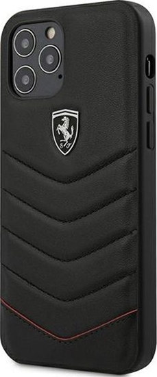 Picture of Ferrari Ferrari FEHQUHCP12LBK iPhone 12 6,7 Pro Max czarny/black hardcase Off Track Quilted uniwersalny