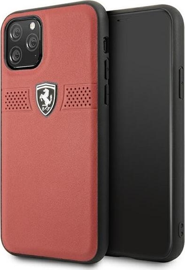 Picture of Ferrari Ferrari FEOBAHCN58RE iPhone 11 Pro 5,8" czerwony/red hardcase Off Track Leather