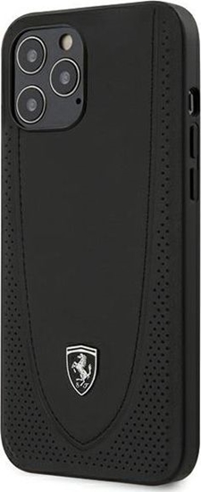 Picture of Ferrari Ferrari FEOGOHCP12LBK iPhone 12 Pro Max 6,7" czarny/black hardcase Off Track Perforated
