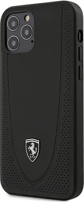 Attēls no Ferrari Ferrari FEOGOHCP12MBK iPhone 12/12 Pro 6,1" czarny/black hardcase Off Track Perforated