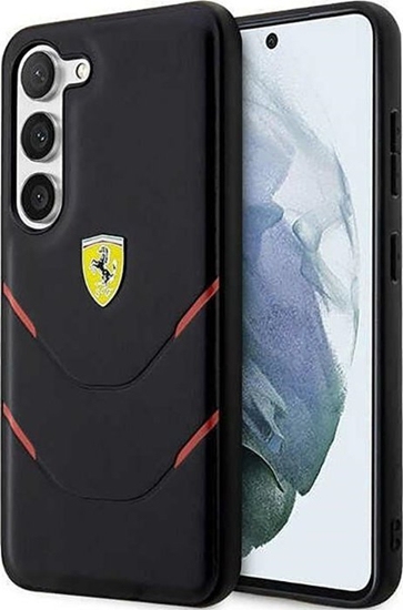 Picture of Ferrari Ferrari Hot Stamp Lines - Etui Samsung Galaxy S23+ (czarny)