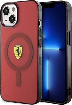 Attēls no Ferrari Ferrari Translucent MagSafe - Etui iPhone 14 (Czerwony)