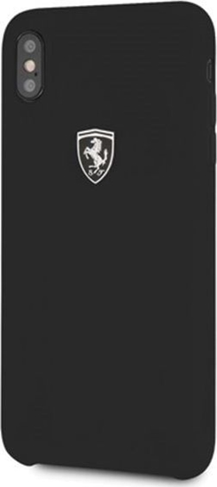 Picture of Ferrari Hardcase FEOSIHCI65BK iPhone Xs Max czarny/black Silicone Off track uniwersalny