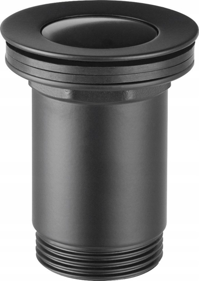 Picture of Ferro S283-BL-B SPUST KLIK-KLAK MAY G 1 1/4 CZARNY Z PRZELEWEM FERRO // S.SPUST.KLIK-KLAK-S283-BL-B