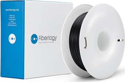 Attēls no Fiberlogy Filament Nylon PA12 + GF15 Black 1,75 mm 0,5 kg