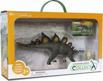 Изображение Figurka Collecta COLLECTA DINOZAUR STEGOZAUR W OPAKOWANIU (DELUXE)