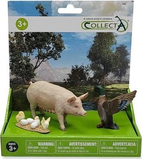 Изображение Figurka Collecta COLLECTA ZESTAW 3 ZWIERZT NA FARMIE W OPAKOWANIU (88480, 88378, 88863)