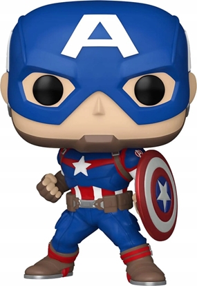 Изображение Figurka Funko Pop FUNKO POP! Vinyl Figure: Marvel - Captain America