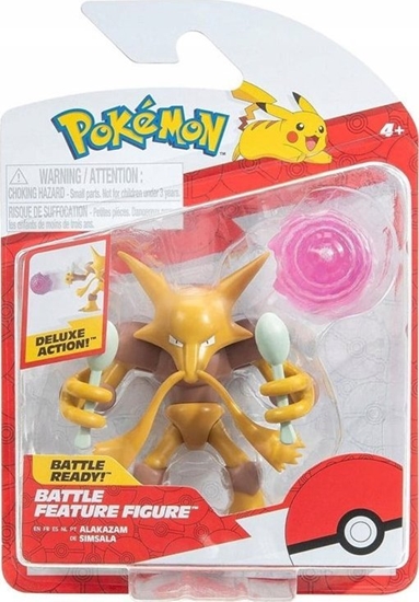 Picture of Figurka Jazwares POKEMON Ruchoma Figurka Bitewna ALAKAZAM