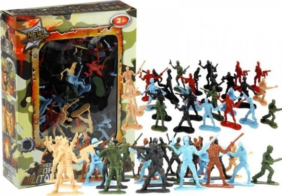 Изображение Figurka Lean Sport Duy Zestaw onierzyków Militarny Wojsko