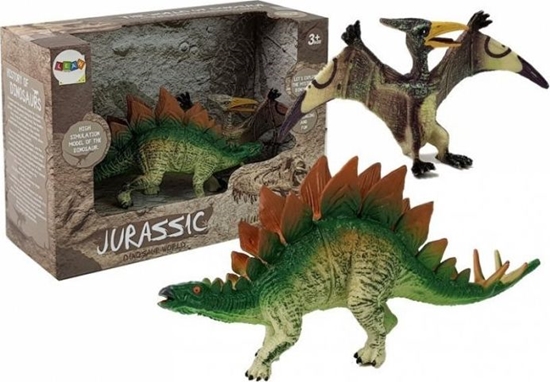 Picture of Figurka Lean Sport Zestaw Dinozaurów - Stegosaurus, Pteranodon (6856)