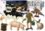 Picture of Figurka LeanToys Duy Zestaw Figurek Farma Wie Krowa winia Zajc Sp