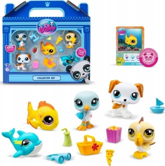 Picture of Figurka Littlest Pet Shop - BEACH BESTIES COLLECTORS 5 PK (00517) /Figures /Multi