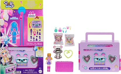 Изображение Figurka Mattel Zestaw Polly Pocket Imprezowa Moda z niespodziank