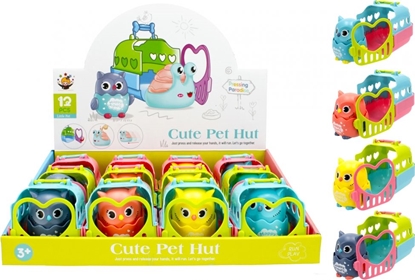 Picture of Figurka Mega Creative Transporter dla zwierzt + sowa (481643)