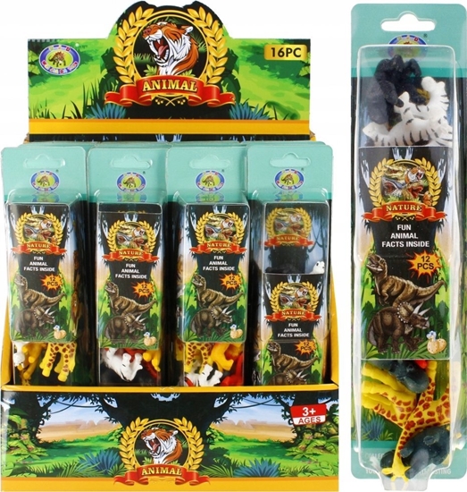 Picture of Figurka Mega Creative ZWIERZ DZIKIE 12SZT 7X26X5 MIX MC WB 16/96/192