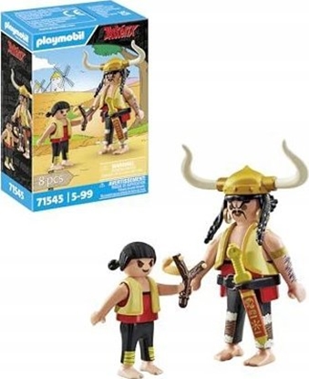 Изображение Figurka Playmobil Zestaw Asterix 71545 Cebullanka z Grzanka i Pepe