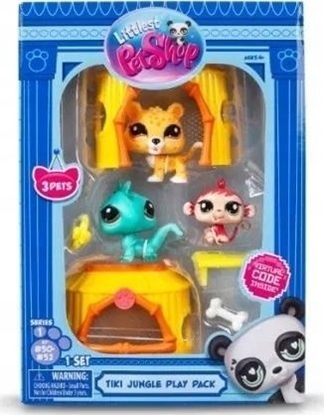 Изображение Figurka Schleich Littlest Pet Shop Zestaw Dungla 3 figurki