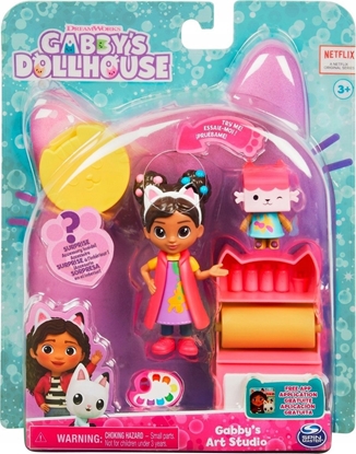 Picture of Figurka Spin Master Figurki Koci Domek Gabi May Zestaw Pracownia Artystyczna