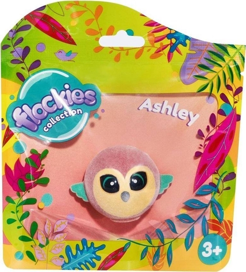 Изображение Figurka Tm Toys FLOCKIES Figurka kolekcjonerska PAPUGA ASHLEY ptak
