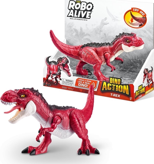 Изображение Figurka Zuru Figurka interaktywna Dino Action seria 1 T-REX