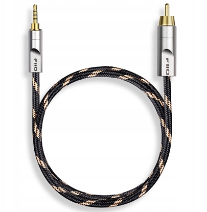 Picture of FiiO LL-RCA1S - 20cm - Koncentryczny kabel audio 3,5 mm do RCA