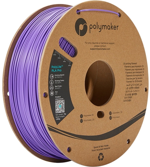 Изображение Filament Polymaker PolyLite PLA Pro 1,75mm 1kg - Purple}