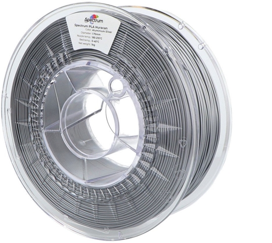 Picture of Filament Spectrum Huracan PLA 1,75mm 1kg - Aluminium Silver}