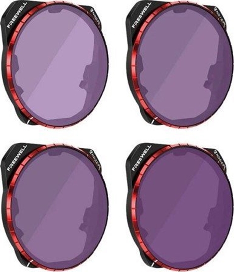 Изображение Set of 4 filters Freewell Bright Day for DJI Mavic