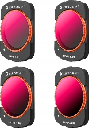 Picture of Filtr Kf Zestaw 4 filtrów ND/PL do kamery DJI Osmo Pocket 3 (SB8719)