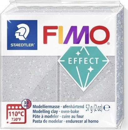 Attēls no Fimo FIMO Mod.masse Effect 57g  silber glitter retail