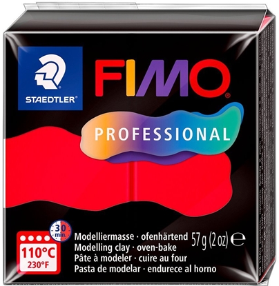 Attēls no FIMO Mod.masse Fimo prof 57g rot
