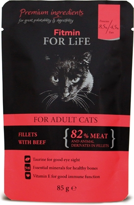 Picture of Fitmin  For life saszetka fileciki z woowin w sosie dla kotów 85g