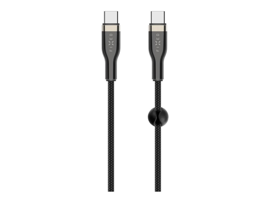 Picture of Fixed | Braided Cable, 100W | FIXDB-CC12-BK | Black