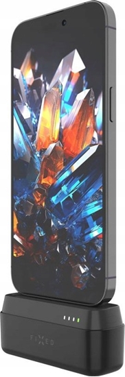 Picture of Fixed | Zen 5 Plug-in 20W Powerbank | FIXZEN-5PL-BK | 5000 mAh | USB-C: DC 5V/3A, 9V/2.22A, 12V/1.67A 20W MAX | Black